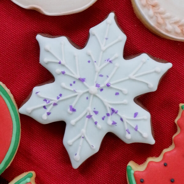 Snow Flake Cookies - Mara Cookies