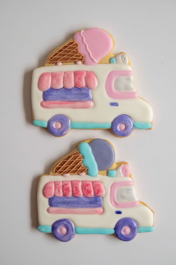 Ice Cream Truck Cookies - Mara Cookies