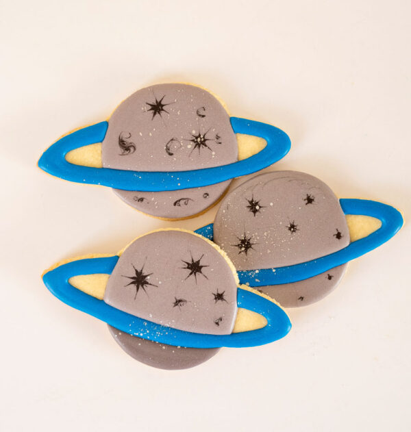Saturn Cookies - Mara Cookies