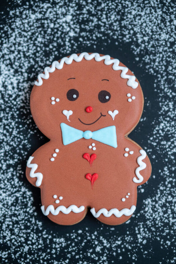 Gingerbread Man Cookies - Mara Cookies