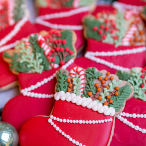Socks Cookies - Christmas Cookies - Mara Cookies